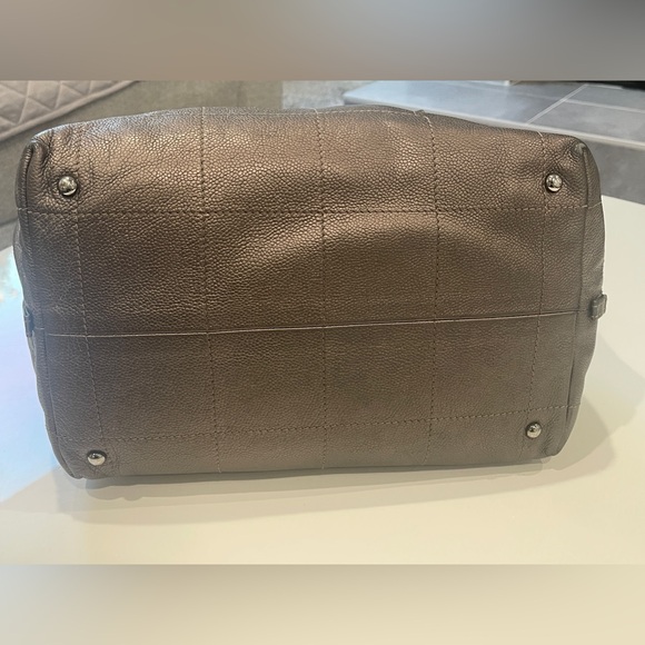 Chanel Caviar Leather Square Quilted Shoulder Bag Tote - Picture 13 of 17